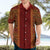 Hawaii Style Hibiscus and Tribal Element Fabric Patchwork Hawaiian Shirt LT03 - Polynesian Pride