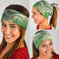 Cook Islands Rugby League Neck Gaiter Tatau Tribal Motifs-Light Green Color - Polynesian Pride