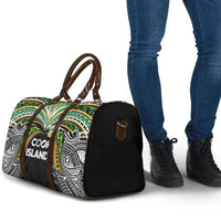 Cook Islands Rugby League Travel Bag Tatau Tribal Motifs-Black Color - Polynesian Pride