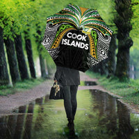 Cook Islands Rugby League Umbrella Tatau Tribal Motifs-Black Color - Polynesian Pride
