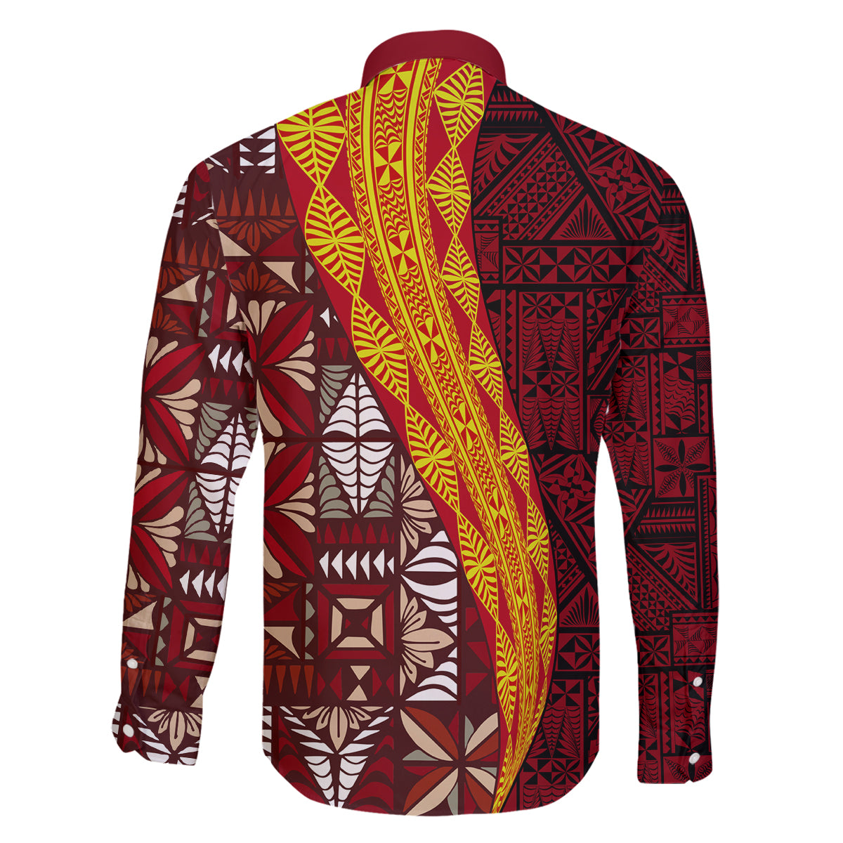 Tonga Feletoa Kupesi Fakatonga Family Matching Mermaid Dress and Hawaiian Shirt LT03 - Polynesian Pride