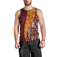 Tonga Feletoa Kupesi Fakatonga Men Tank Top LT03 - Polynesian Pride