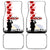 Tokelau ANZAC Day Car Mats Lest We Forget Red Poppy Flowers and Soldier LT03 - Polynesian Pride
