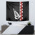 New Zealand ANZAC Day Tapestry Soldier Silver Fern with Red Poppies Flower Maori Style LT03 - Polynesian Pride