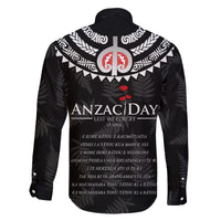 New Zealand ANZAC Day Family Matching Summer Maxi Dress and Hawaiian Shirt Lest We Forget Haka Dance Respect LT03 - Polynesian Pride