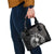 Custom New Zealand Women's Day Shoulder Handbag Maori Tribal Girl and Silver Fern Pattern