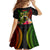Vanuatu Independence Day Family Matching Off Shoulder Short Dress and Hawaiian Shirt Tugeta Yumi Selebretem Indipendens Dei