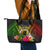 Vanuatu Independence Day Leather Tote Bag Tugeta Yumi Selebretem Indipendens Dei