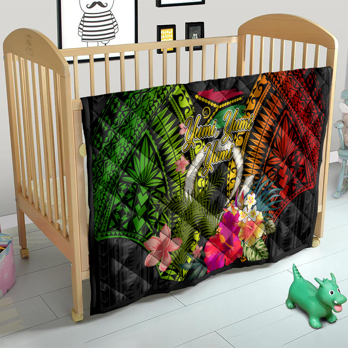 Vanuatu Independence Day Quilt Tugeta Yumi Selebretem Indipendens Dei