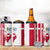 Greenland and Denmark Together 4 in 1 Can Cooler Tumbler National Country Map and Flag Style