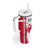 Greenland and Denmark Together Tumbler With Handle National Country Map and Flag Style