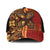 Samoan Pacific Tribal Flower Geometric Art Tattoos Baseball Net Cap Siapo Pattern Flame Sunset - Polynesian Pride