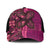 Samoan Pacific Tribal Flower Geometric Art Tattoos Baseball Net Cap Siapo Pattern Romantic Rose - Polynesian Pride