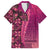 Samoan Pacific Tribal Flower Geometric Art Tattoos Hawaiian Shirt Siapo Pattern Romantic Rose - Polynesian Pride