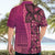 Samoan Pacific Tribal Flower Geometric Art Tattoos Hawaiian Shirt Siapo Pattern Romantic Rose - Polynesian Pride