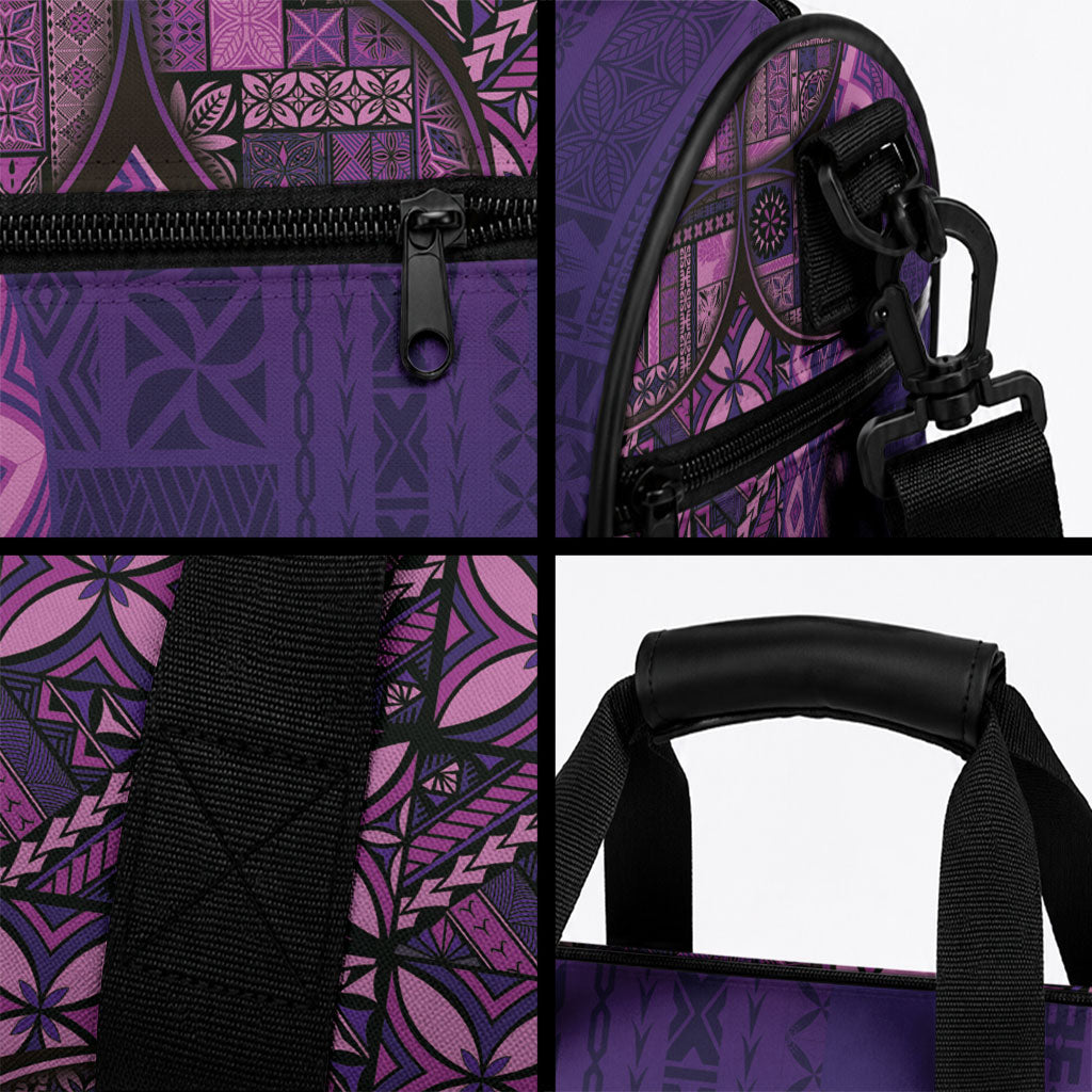 Samoan Pacific Tribal Flower Geometric Art Tattoos Duffle Bag