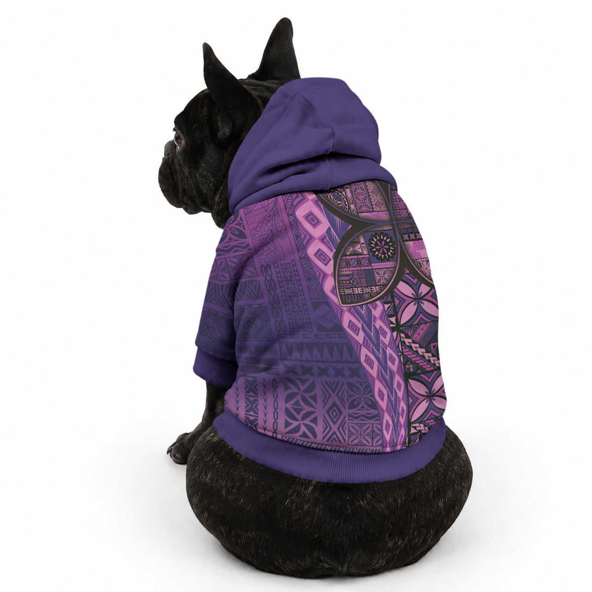 Samoan Pacific Tribal Flower Geometric Art Tattoos Pet Hoodie LT03 - Polynesian Pride