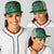 Samoan Pacific Tribal Flower Geometric Art Tattoos Baseball Net Cap Siapo Pattern Emerald Glow - Polynesian Pride