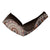 Fijian Masi Tribal Tattoos Art Pattern Arm Sleeves Brown Color Half Style - Polynesian Pride