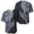 Fijian Masi Tribal Tattoos Art Pattern Baseball Jersey Navy Color Half Style - Polynesian Pride
