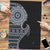 Fijian Masi Tribal Tattoos Art Pattern Puzzle Navy Color Half Style - Polynesian Pride
