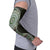 Fijian Masi Tribal Tattoos Art Pattern Arm Sleeves Green Color Half Style - Polynesian Pride