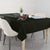 Fijian Masi Tribal Tattoos Art Pattern Tablecloth Green Color Half Style - Polynesian Pride