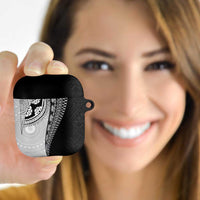 Fijian Masi Tattoos AirPods Case with Tapa Tribal Pattern - Polynesian Pride