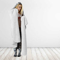 Fijian Masi Tattoos Hooded Blanket with Tapa Tribal Pattern - Polynesian Pride