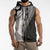 Fijian Masi Tattoos Sleeveless Zip Hoodie with Tapa Tribal Pattern - Polynesian Pride
