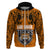 PNG Lae Snax Tigers Rugby Hoodie The Tigers Head and PNG Bird Polynesian Tattoo LT03 - Polynesian Pride