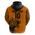 Custom PNG Lae Snax Tigers Rugby Hoodie The Tigers Head and PNG Bird Polynesian Tattoo LT03 - Polynesian Pride