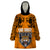 Custom PNG Lae Snax Tigers Rugby Wearable Blanket Hoodie The Tigers Head and PNG Bird Polynesian Tattoo LT03 One Size Orange - Polynesian Pride