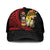 Papua New Guinea Christmas Mesh Trucker Cap Funny Melanesian Santa with Bird-of-paradise Tribal Style - Polynesian Pride