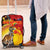 Australia and Papua New Guinea Together Luggage Cover Bird-of-paradise and Kangaroo with Oro Tapa and Aboriginal Art Motifs - Polynesian Pride