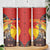 Australia and Papua New Guinea Together Skinny Tumbler Bird-of-paradise and Kangaroo with Oro Tapa and Aboriginal Art Motifs - Polynesian Pride