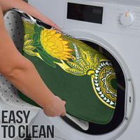 Rugby New Zealand and South Africa Bathroom Set Greatest Rivalry Silver Fern and Antelope