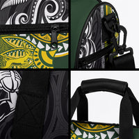 Rugby New Zealand and South Africa Duffle Bag Greatest Rivalry Silver Fern and Antelope