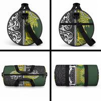 Rugby New Zealand and South Africa Duffle Bag Greatest Rivalry Silver Fern and Antelope