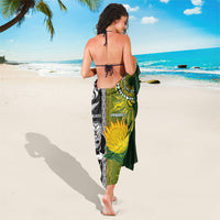 Rugby New Zealand and South Africa Sarong Greatest Rivalry Silver Fern and Antelope