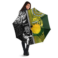 Rugby New Zealand and South Africa Umbrella Greatest Rivalry Silver Fern and Antelope