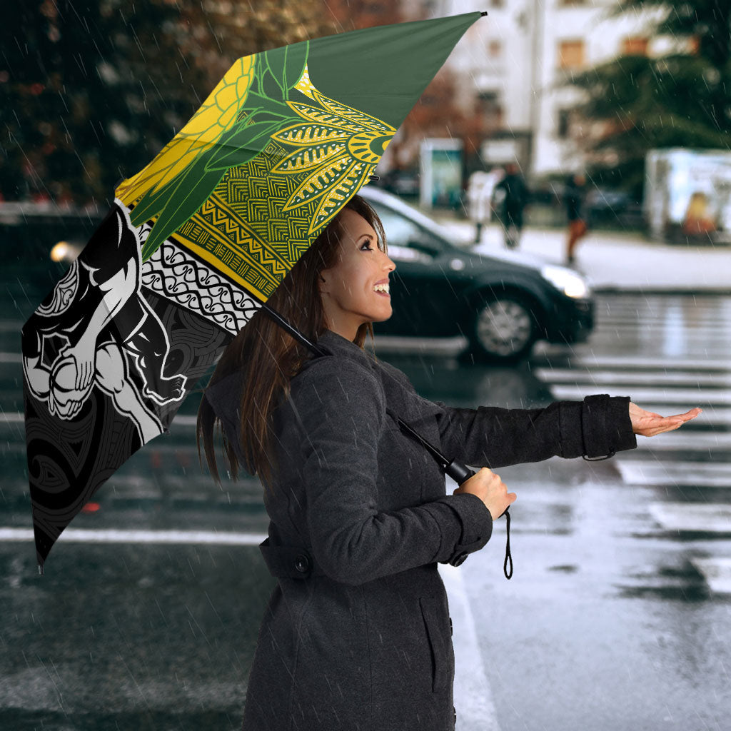 Rugby New Zealand and South Africa Umbrella Greatest Rivalry Silver Fern and Antelope