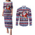 custom-fiji-christmas-couples-matching-puletasi-dress-and-long-sleeve-button-shirts-fijian-santa-and-coat-of-arms-mix-tapa-pattern-striped-style