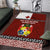 Tongan Culture Area Rug Ngatu Art Tattoo and Emblem of Tonga