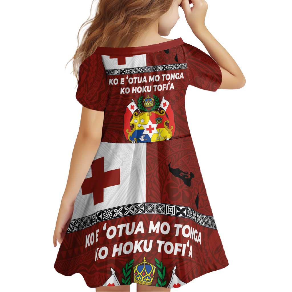 Tongan Culture Family Matching Short Sleeve Bodycon Dress and Hawaiian Shirt Ngatu Art Tattoo and Emblem of Tonga LT03 - Polynesian Pride