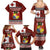 Tongan Culture Family Matching Summer Maxi Dress and Hawaiian Shirt Ngatu Art Tattoo and Emblem of Tonga