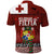 Tongan Christmas Polo Shirt Kilisimasi Fiefia with Ngatu Art Tattoo