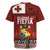 Tongan Christmas Rugby Jersey Kilisimasi Fiefia with Ngatu Art Tattoo