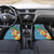 Fijians Iguana Tagimoucia Christmas Car Mats Christmas Palm Tree and Hibiscus