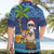 The Funny Santa Wears Sulu Christmas Hawaiian Shirt Fijian Christmas Palm Tree With Masi Art Tattoo